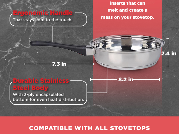AVACRAFT 4-Cup Egg Poacher