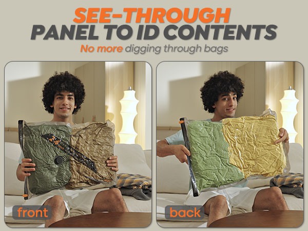 vacuum packing bags travel