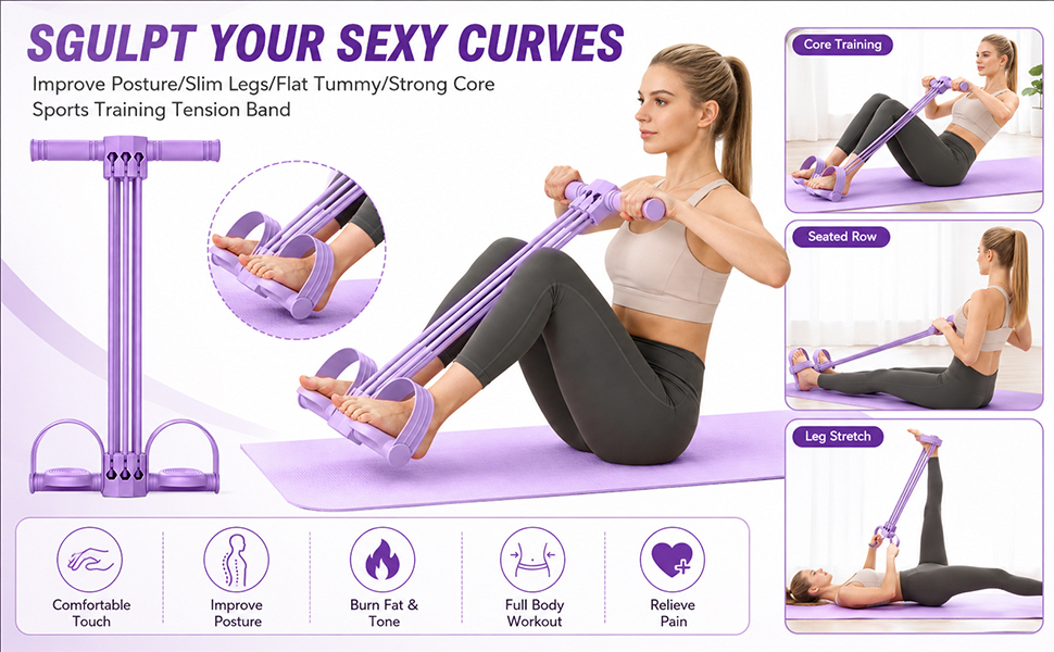 resistance bands with handles