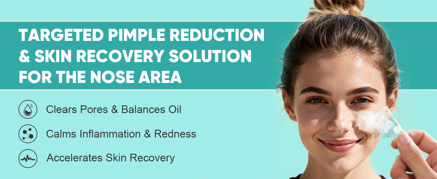TARGETED PIMPLE REDUCTION&amp;amp; SKIN RECOVERY SOLUTION FOR THE NOSE AREA