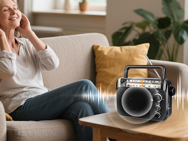 portable radio am fm