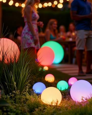 color glow ball