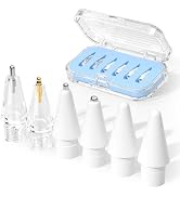 JOOSKO Upgraded Replacement Tips for Apple Pencil Pro/USB-C/2nd Gen/1st Gen Tips(with Storage cas...