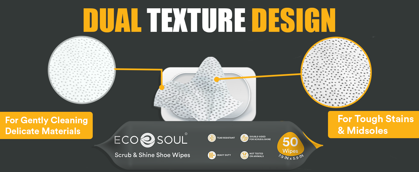 Plant Based Shoe cleaning wipe