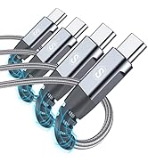 USB C to USB C Cable 100W [10ft 2-Pack],sweguard USB Type C Charger Cable Super Fast Charging Nyl...