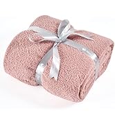 Ailemei Direct Knit Throw Blanket for Bed, Soft Thin Blankets for Sofa, Couch, Camping, Office Ch...