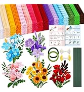 RQAYE 1600Pcs Pipe Cleaner Flower Kit