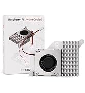Official Active Cooler for Raspberry Pi 5, Combines an Aluminium Heatsink with a Temperature-Cont...