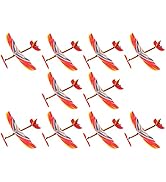 TOYANDONA 10Pcs Rubber Band Powered Airplane Model Glider Planes Airplane Birthday Party Favor Pl...