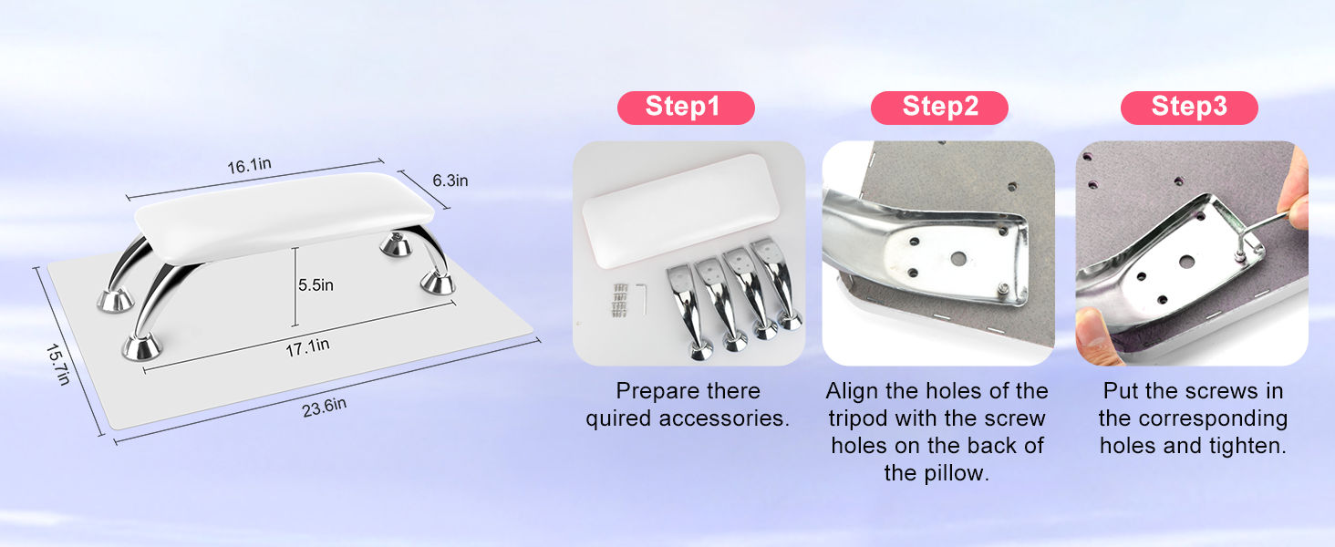 Arm Rest for Nails Tech 
