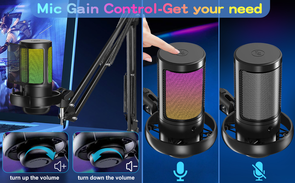 Gaming USB Microphone