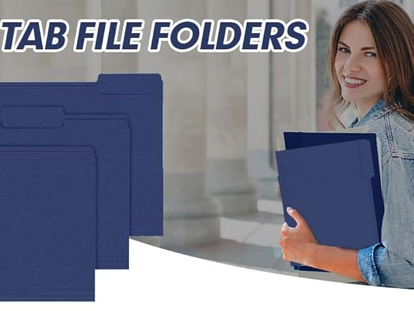 cut tab folder