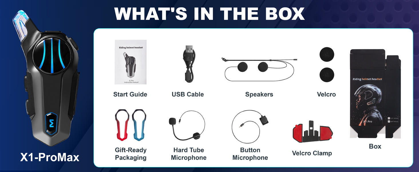 Motorcycle Helmet Speakers