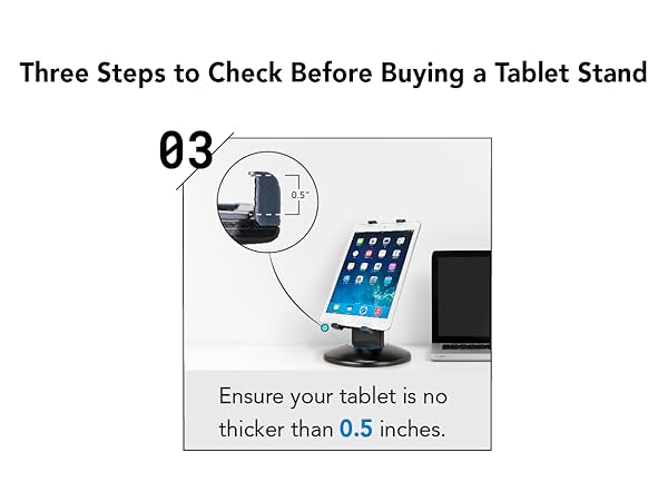 iPad Air mini 4 8 11 12.9 large tablet pro drawing swivel stand holder adjustable kiosk retail dock