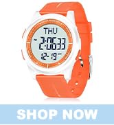 orange watch for women