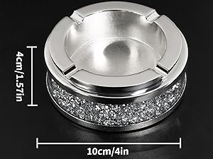 Glass Ashtrays for Cigarettes