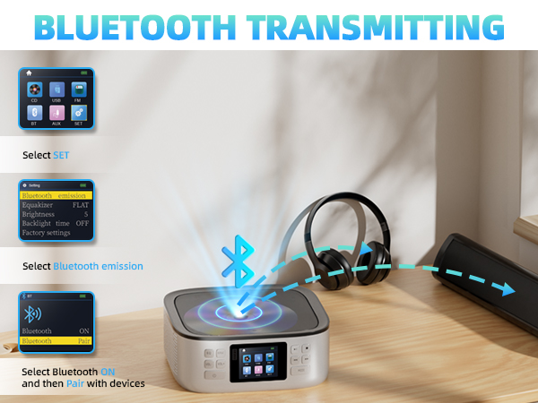 cd players with bluetooth