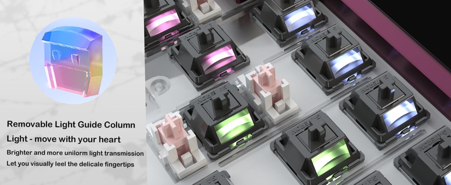 Gateron Oil King Ghost Pro Switches