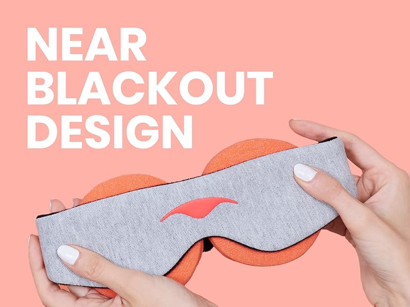 manta steam has a near blackout design that provides soothing warm therapy at quality sleep