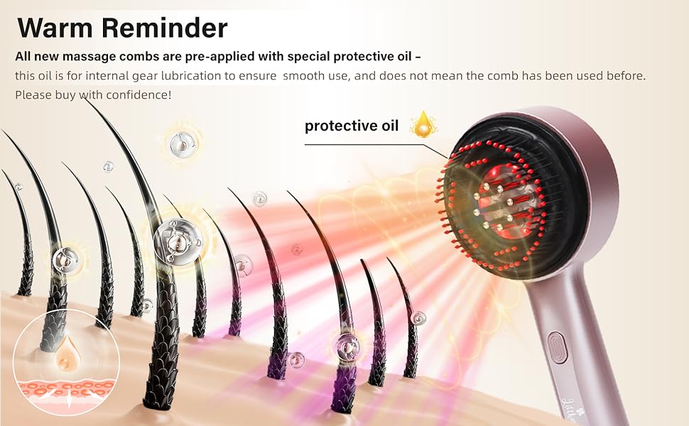 hair oil applicator