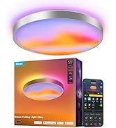 Govee Ceiling Light Ultra 21 Inch, 5000LM Smart Flush Mount Ceiling Light Fixture, Compatible wit...