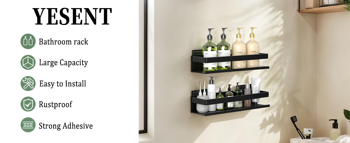 bathroom rack