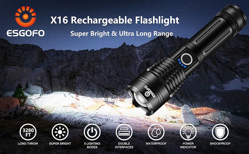 esgofo flashlight