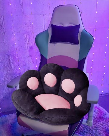 cat paw cushion