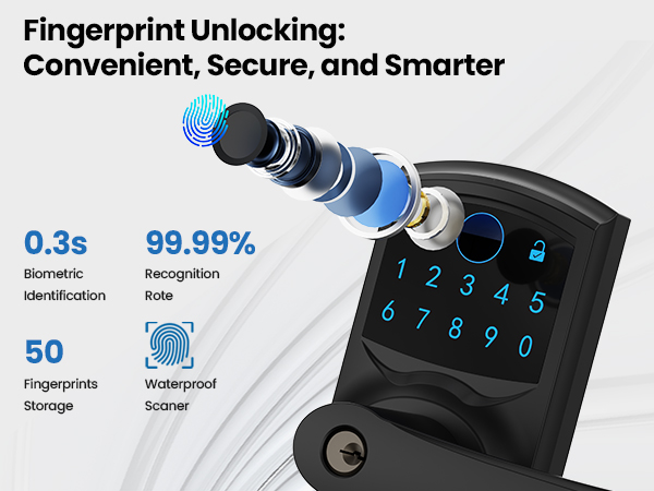 keyless entry door lock