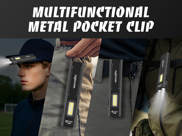 rechargeable edc flashlight