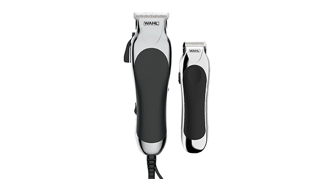 79524-5201M Wahl Clipper Deluxe Chrome Pro Haircutting Kit Battery Trimmer Corded B00827ILWM Haircut