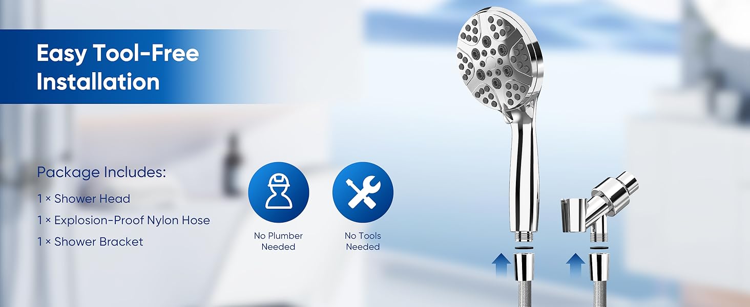 portable shower head