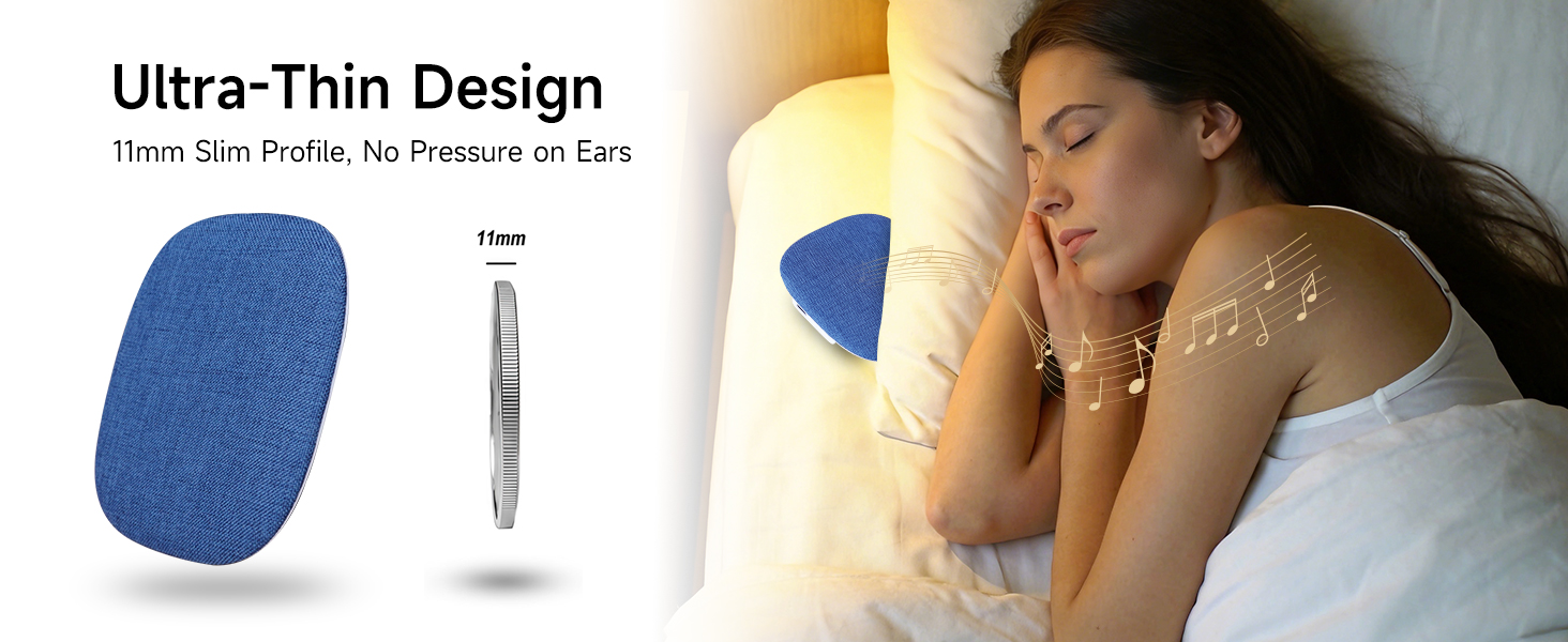 Ultra-Thin Speakers for Side Sleepers