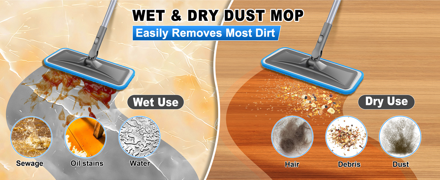 dust mops for floor cleaning