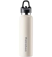 Ratrabas Insulated Water Bottle 21 OZ, Insulated Tumbler with One-Touch Open, Travel Water Bottle...