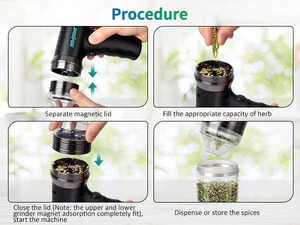 Automatic Herb Grinder