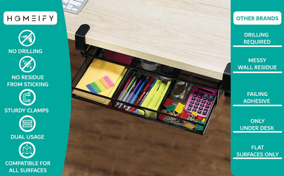 Under Desk Drawer