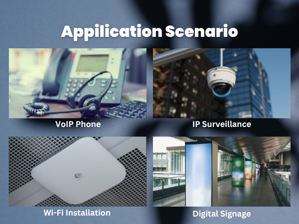PoE Injector Application Scenario