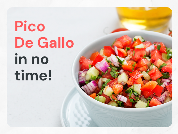 Recipes made easy with Fullstar 8 in 1 Chopper and Mandoline Slicer 