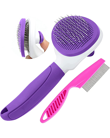 Purple Cat Brush