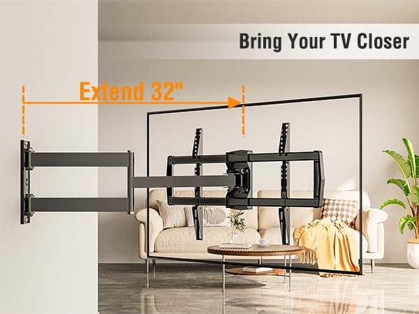 long arm tv mount