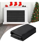 Magnetic Fireplace Blanket for Heat Loss Indoor Fireplace Covers Keep Drafts Out Stops Heat Loss ...