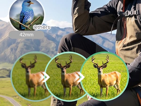 HD monocular
