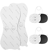 Comfytemp Adhesive Electrodes, Wireless TENS Unit Replacement Pads for K6122 K6123, 4 Pack TENS U...