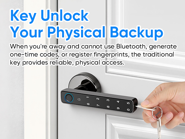 Smart Door Lock with Knob