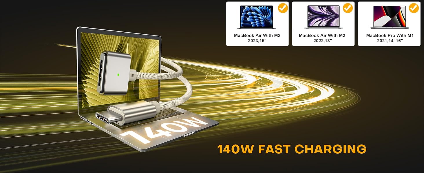 USB-C to Magnetic 3 Cable