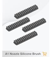 4 PCS Nozzle Brush Replacement for BambuLab A1,3D Printer Accessories Heatbed Nozzle Wiper Cleani...