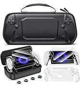 Hard Carrying Shell Case for PlayStation Portal Remote Player, Organizer Protective Travel Bag Ca...