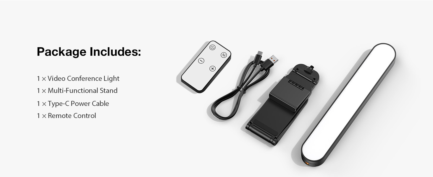 video conference light