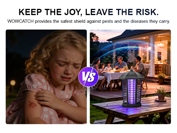 WowCatch Bug Zapper Outdoor